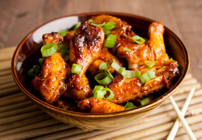 Sticky Korean Chicken Wings