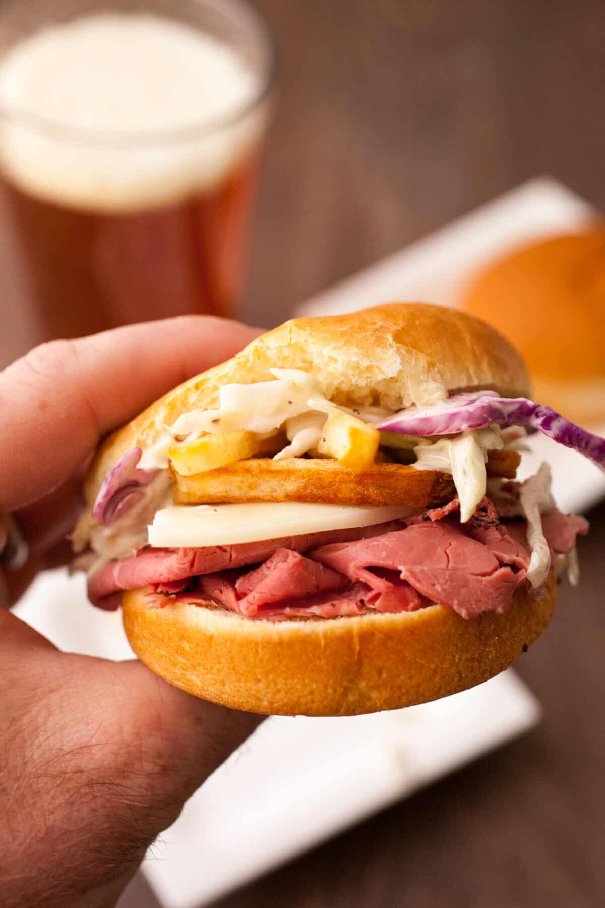 Pastrami Sliders