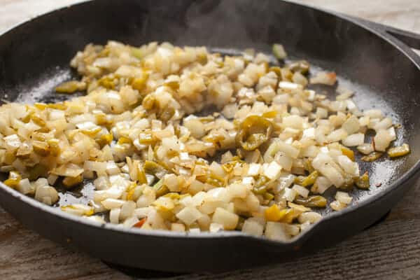 Sweet Potato Hatch Chile Hash