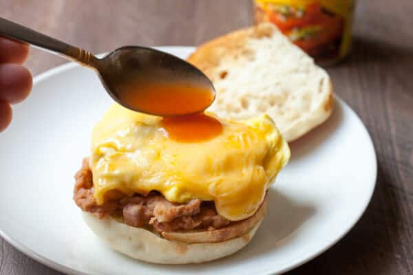 Enchilada Breakfast Sandwiches