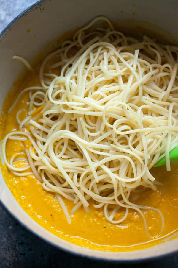 Creamy Kabocha Squash Noodles