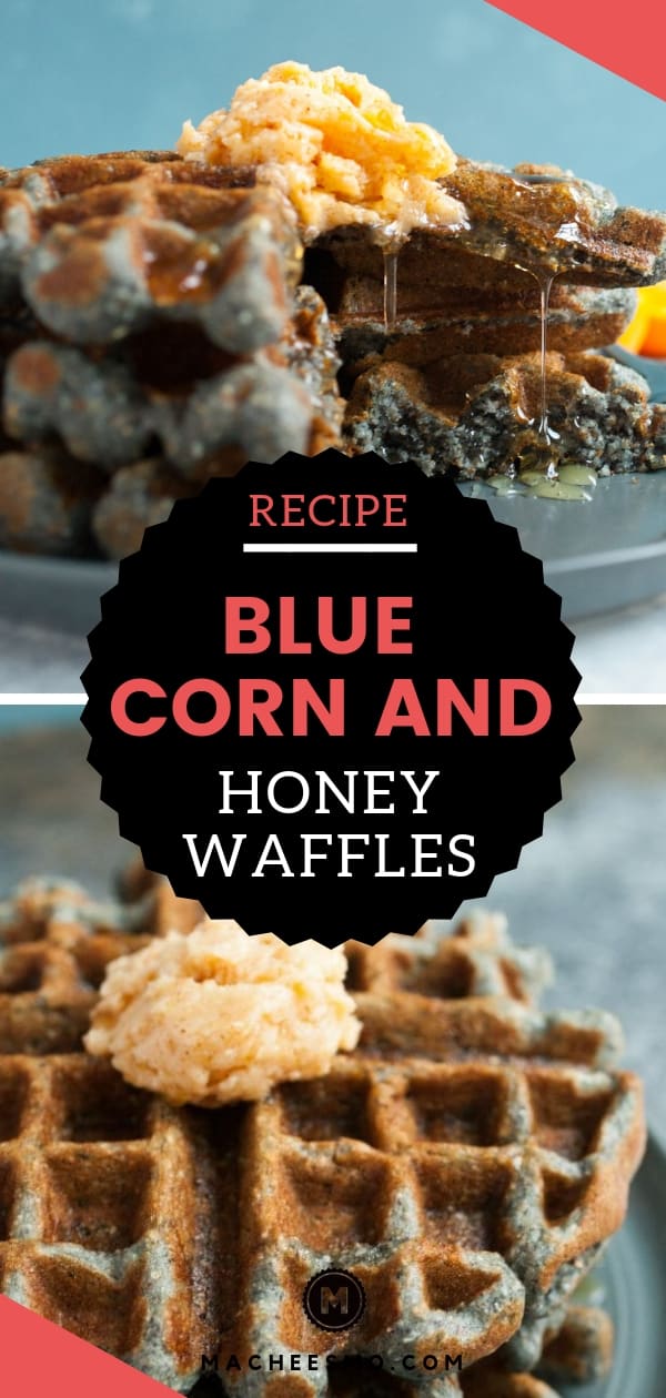 Blue Corn and Honey Waffles