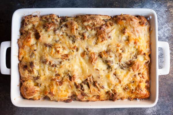 Challah Breakfast Casserole