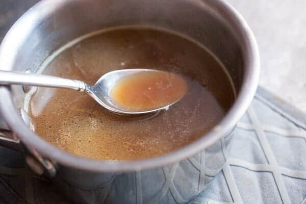 Stock for quick ramen recipe.