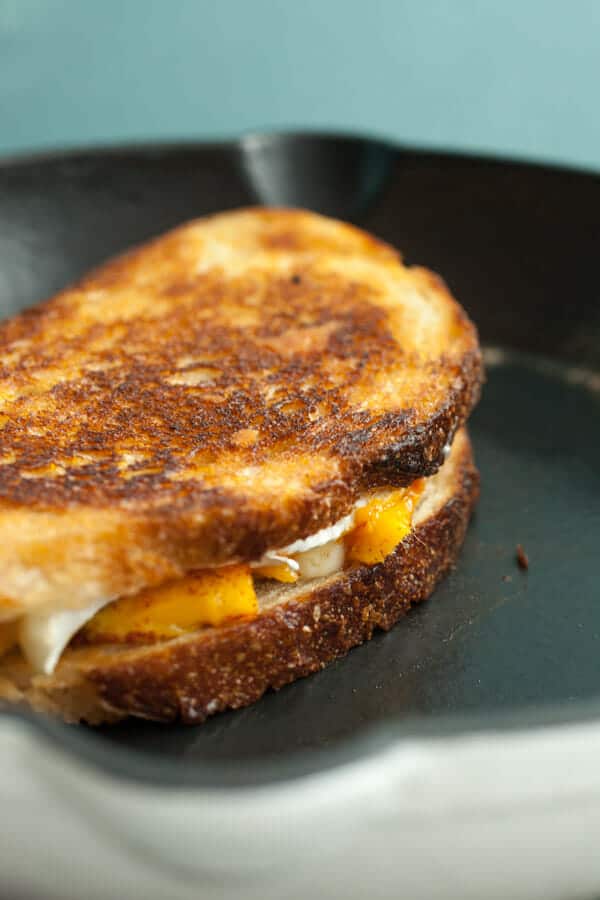 Chili Mango Brie Grilled Cheese