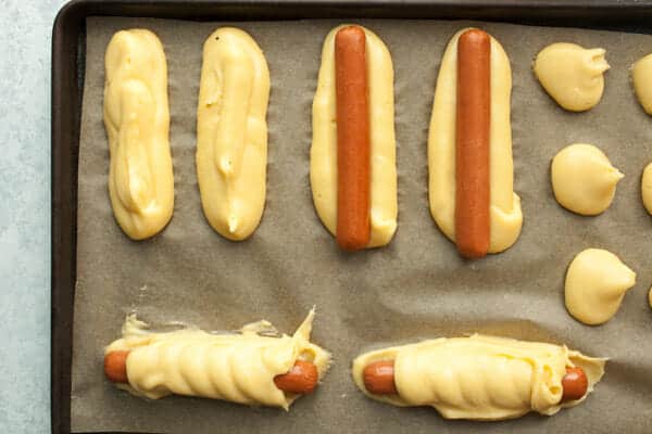 Eclair Hot Dogs