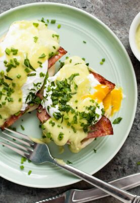 Green Eggs & Ham Benedict