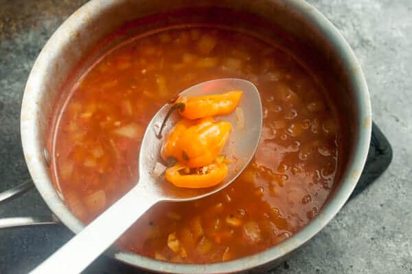 Habanero Apple BBQ Sauce