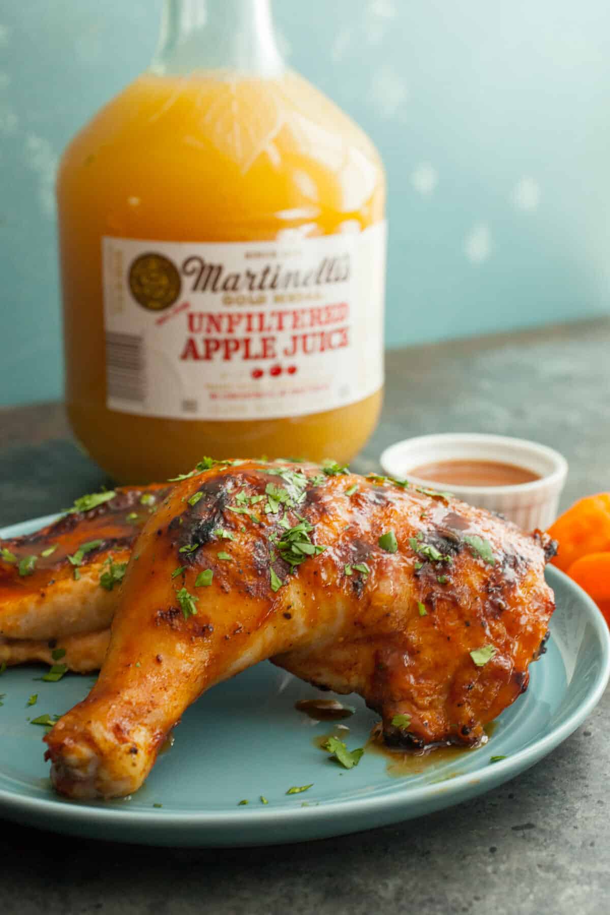 Habanero Apple BBQ Sauce: This homemade sauce has heat, but also has a ton of flavor. It's nicely balanced and delicious on almost anything that'll come off your grill this summer! | macheesmo.com
