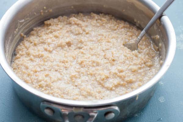 Basic Oats - Strawberry Rhubarb Oatmeal Bowls