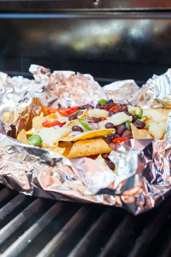 black bean nacho grill packs