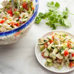 Easy Crab and Avocado Salad