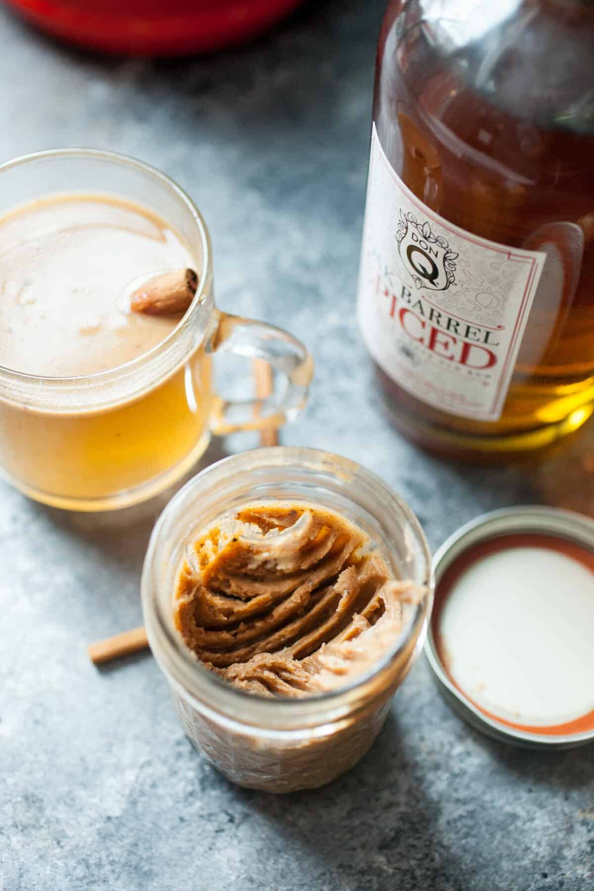 Hot Buttered Rum in a Jar