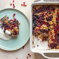 Blueberry Baked Oatmeal