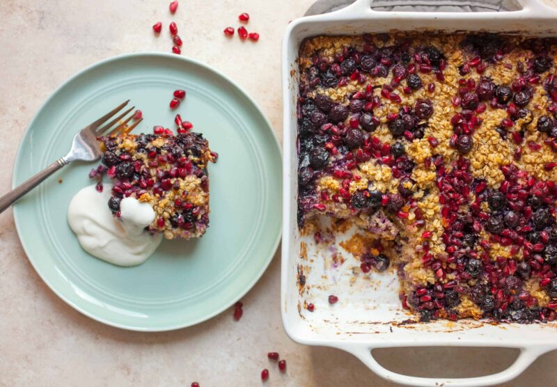 Blueberry Baked Oatmeal