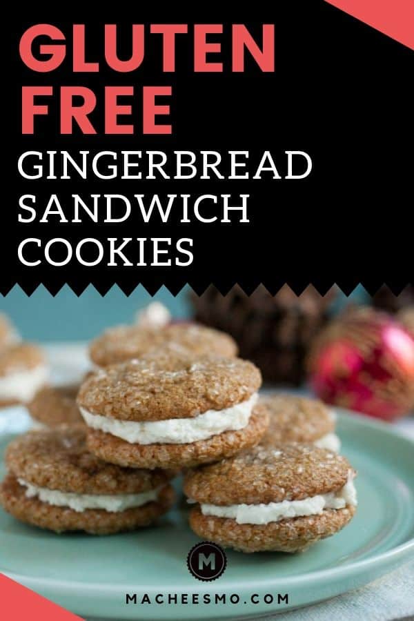 Gluten Free Gingerbread Sandwich Cookies