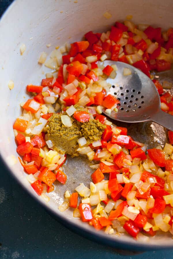 Adding Curry for Chicken Noodle Soup