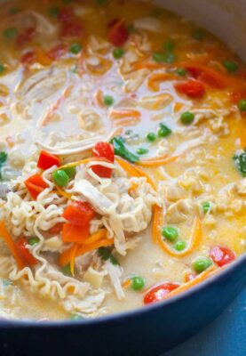 Easy Chicken Ramen Soup Recipe