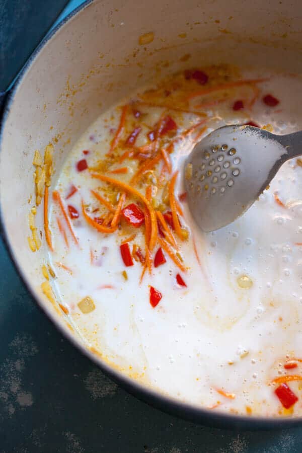 Coconut Milk for Chicken Ramen Soup