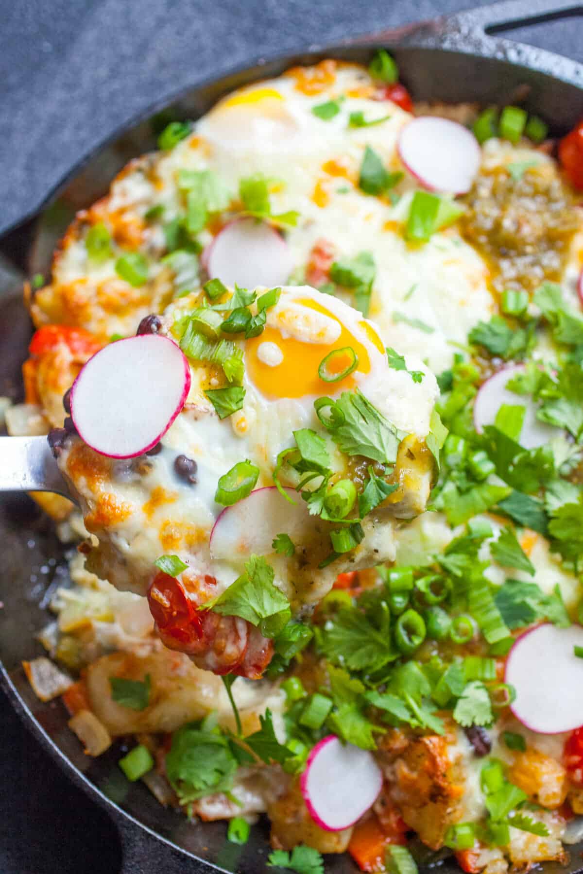 Matty's Breakfast Hash: A big hearty hash that'll feed a few hungry (or possibly overserved) folks. Inspired by a Matty Matheson recipe. | macheesmo.com