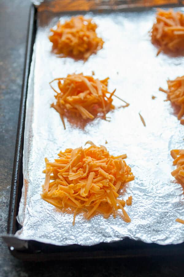 Starting shells - Cheese Taco Shells