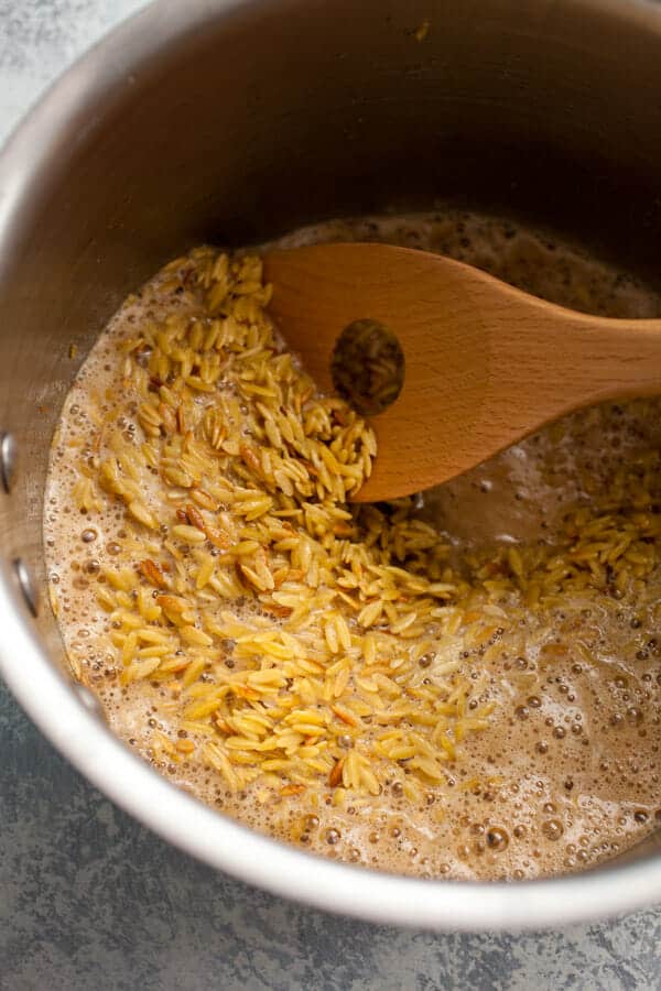 Brown Butter Orzo Salad