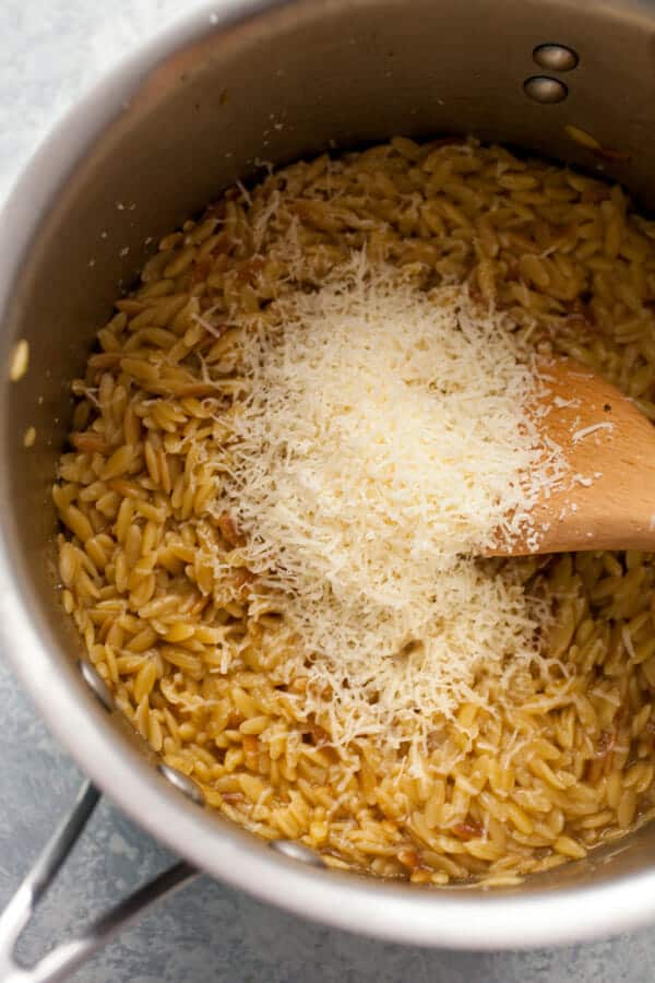 Brown Butter Orzo Salad