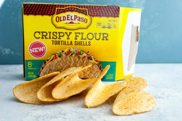 Crispy Flour Taco Shells