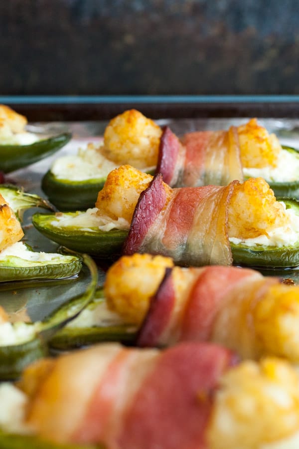Tater Tot Jalapeno Poppers