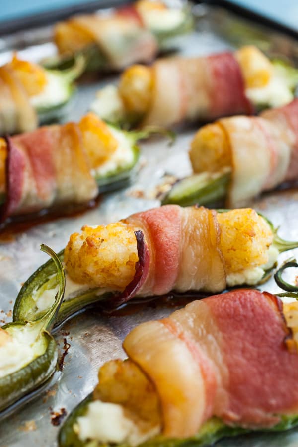 Tater Tot Jalapeno Poppers