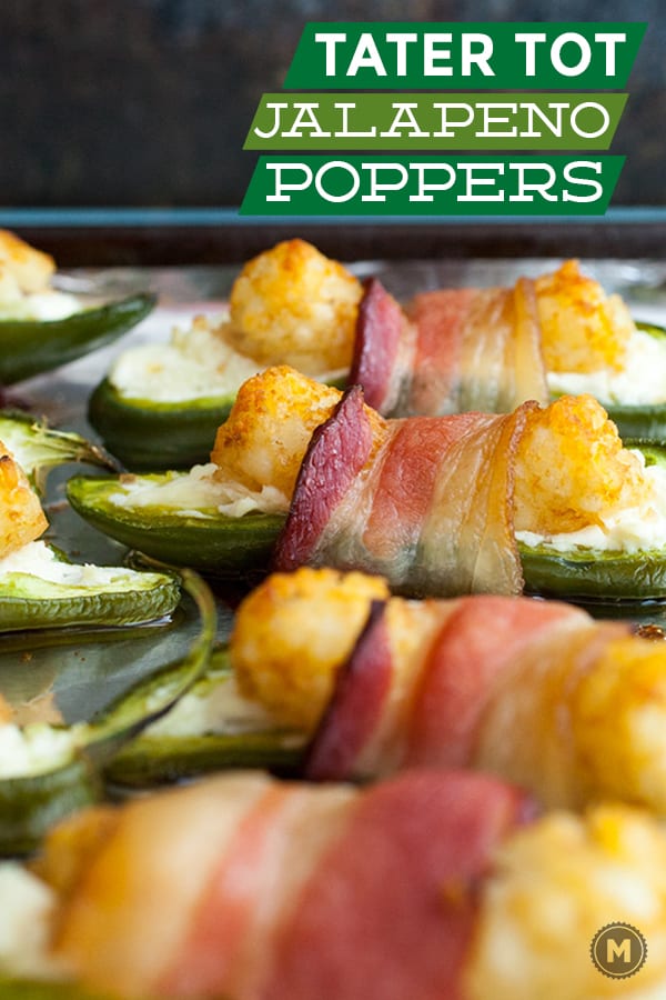 Tater Tot Jalapeno Poppers