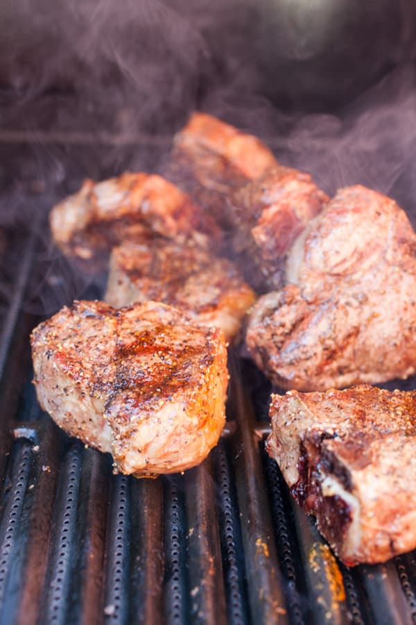 Grilled Lamb Bites