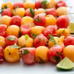 Mojito Fruit Kabobs