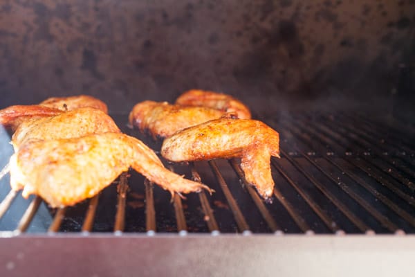 Wings on Traeger