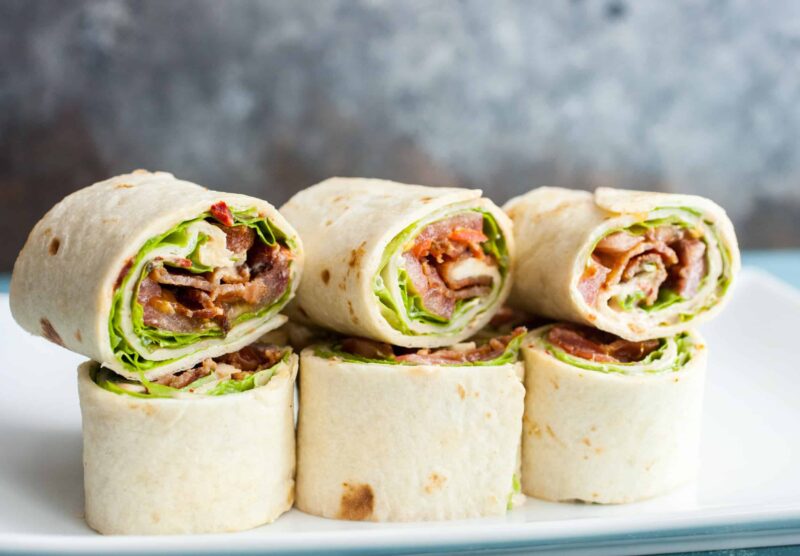 Bacon Ranch Pinwheels