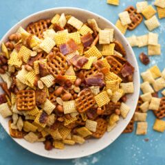 Candied Bacon Chex Mix