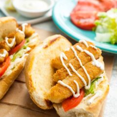 Fish Stick Po Boy