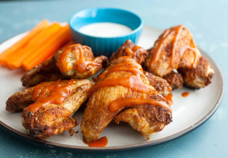 Baked Cajun Chicken Wings