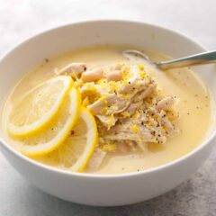 Easy Chicken Avgolemono Soup