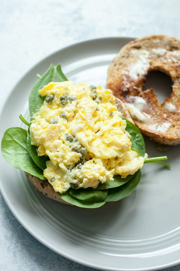 Lox Breakfast Bagel Sandwich