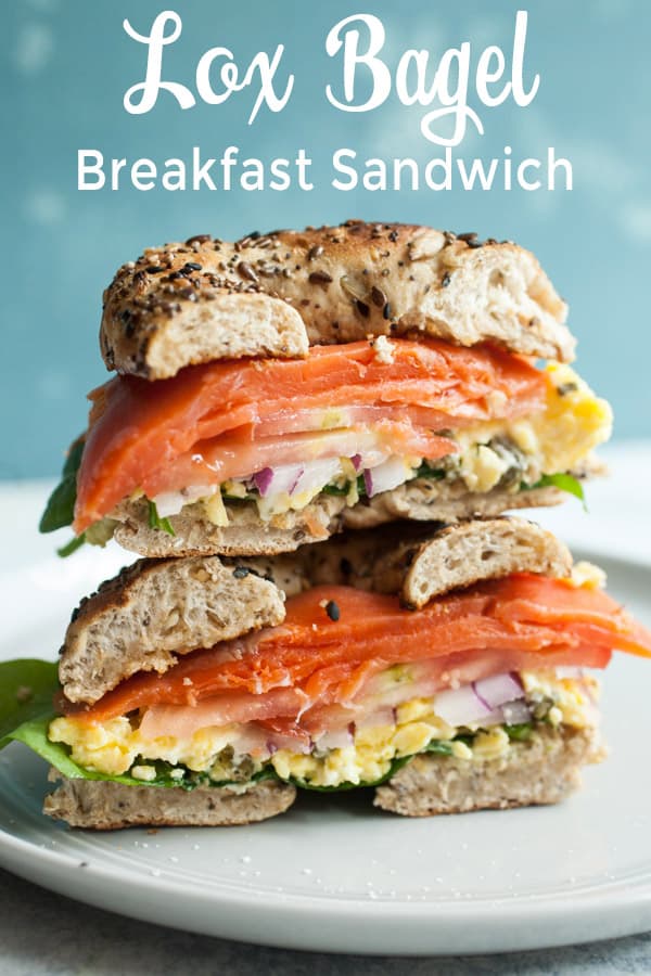 Lox Breakfast Bagel Sandwich
