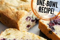 One Bowl Blueberry Yogurt Cake.