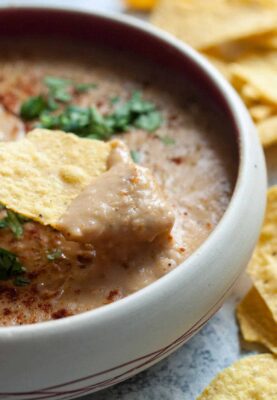 Cheesy Pinto Bean Dip