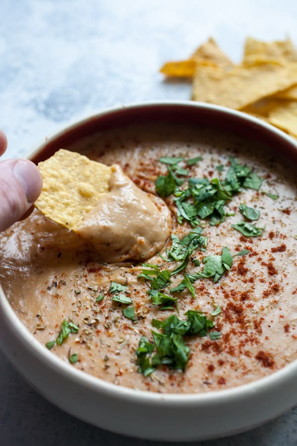 Cheesy Pinto Bean Dip