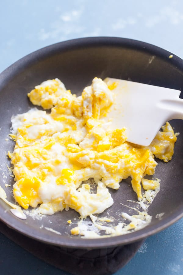 Eggs for breakfast torta