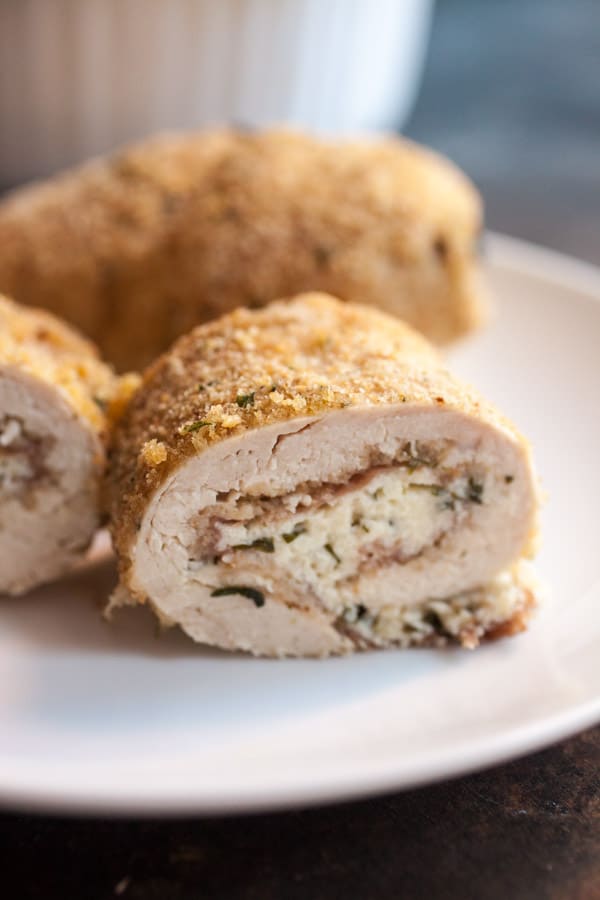 Chicken Rollatini Sliced