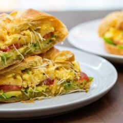 Breakfast Croissant Sandwich