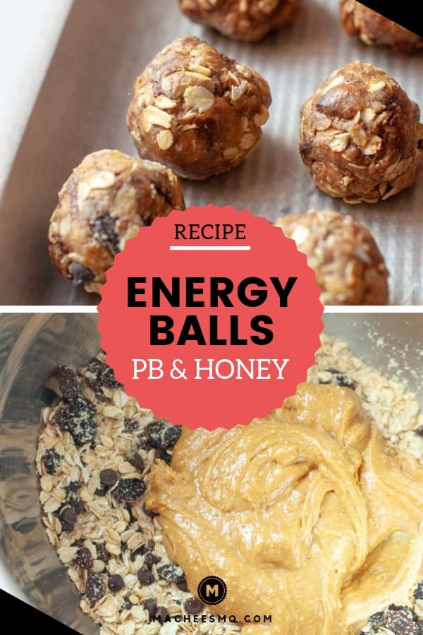 No Bake Peanut Butter Energy Balls