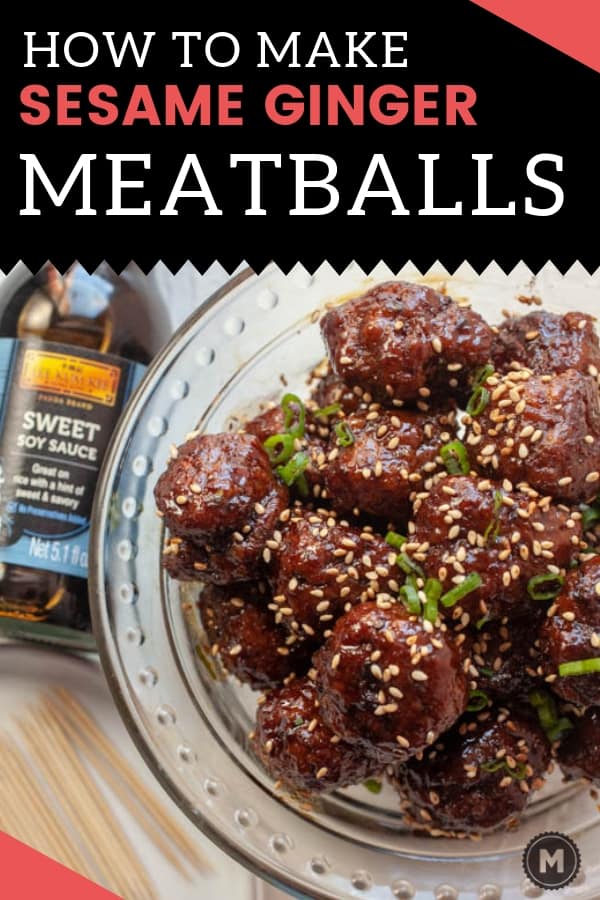 Sesame Ginger Meatballs