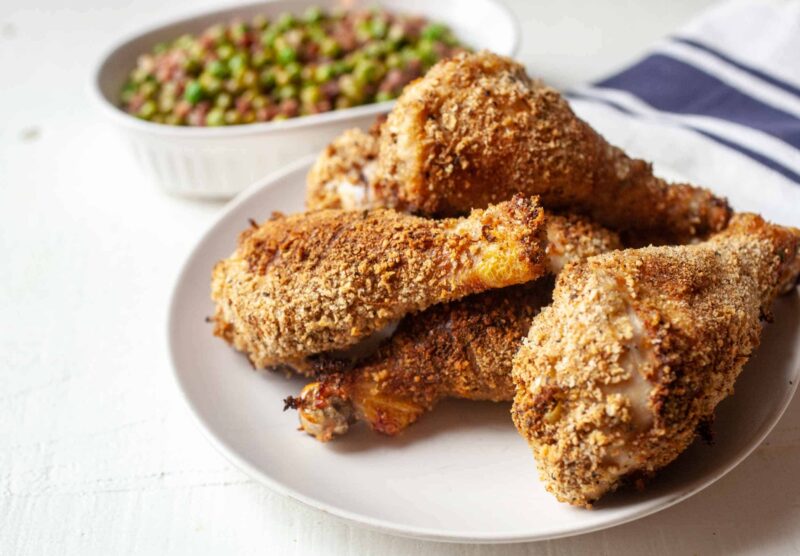 Crispy Baked Chicken Drumsticks